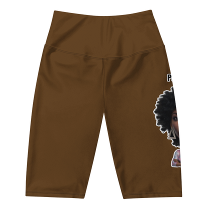 Penny G. Women's Brown Biker Shorts Classic