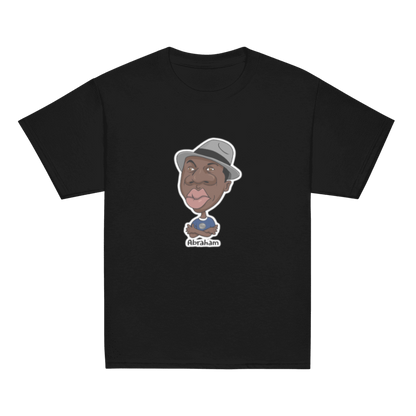 Abraham Black Tee for Boys By Nickel G.