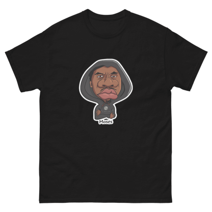 Moses Black Tee for Men By Nickel G.