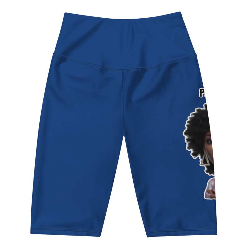 Penny G. Women's Dark Cerulean(Dark Blue) Biker Shorts Classic