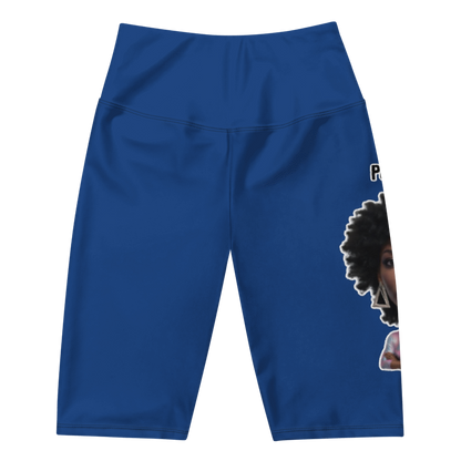 Penny G. Women's Dark Cerulean(Dark Blue) Biker Shorts Classic