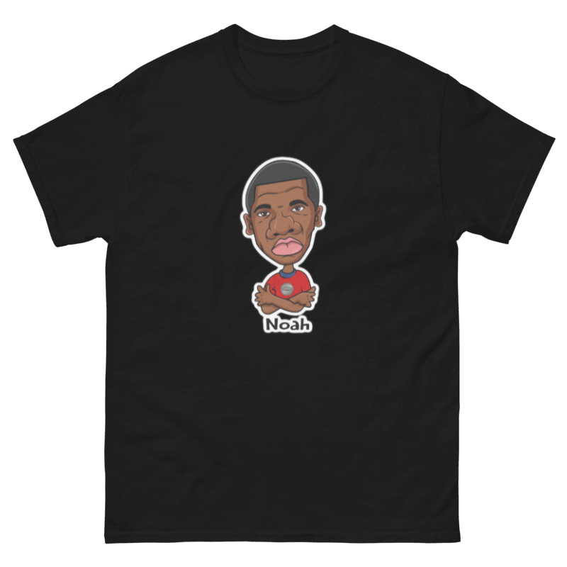 Noah Black Tee for Men By Nickel G.