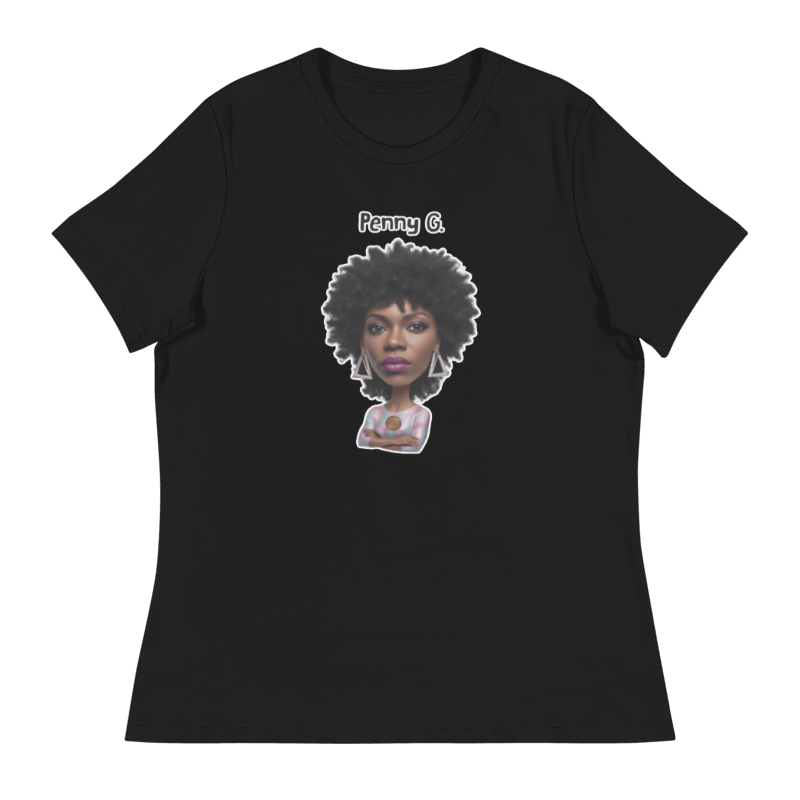 Black Tee for Women By Penny G.
