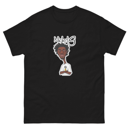 Black Tee for Men By Nickel G.