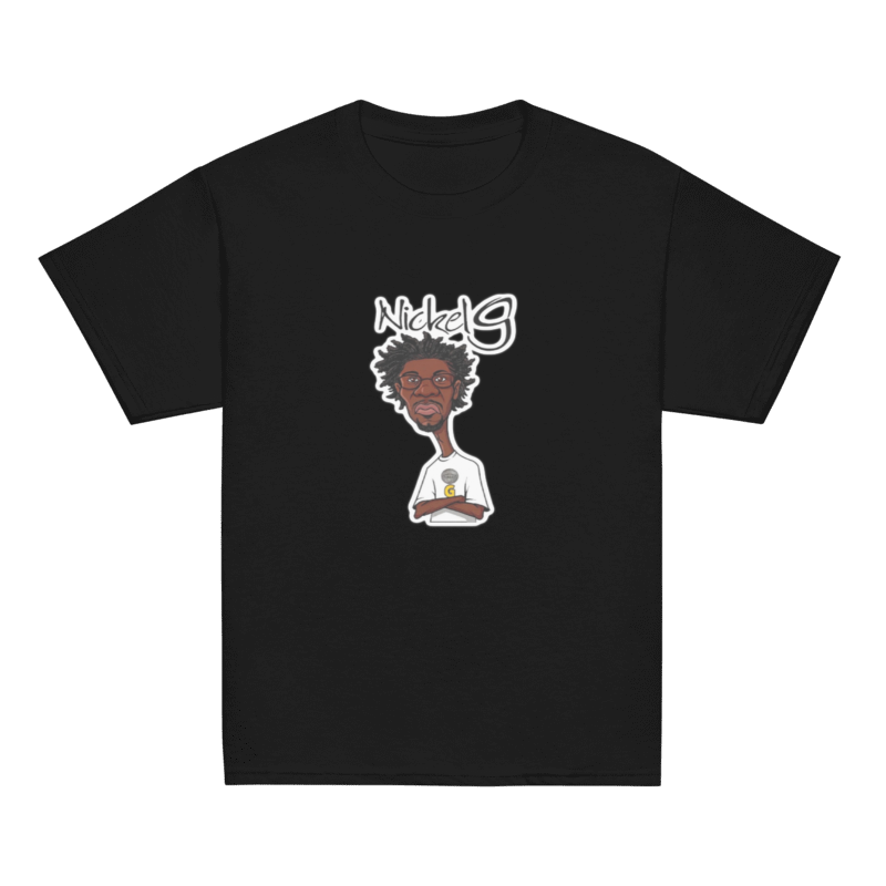Black Tee for Boys By Nickel G.