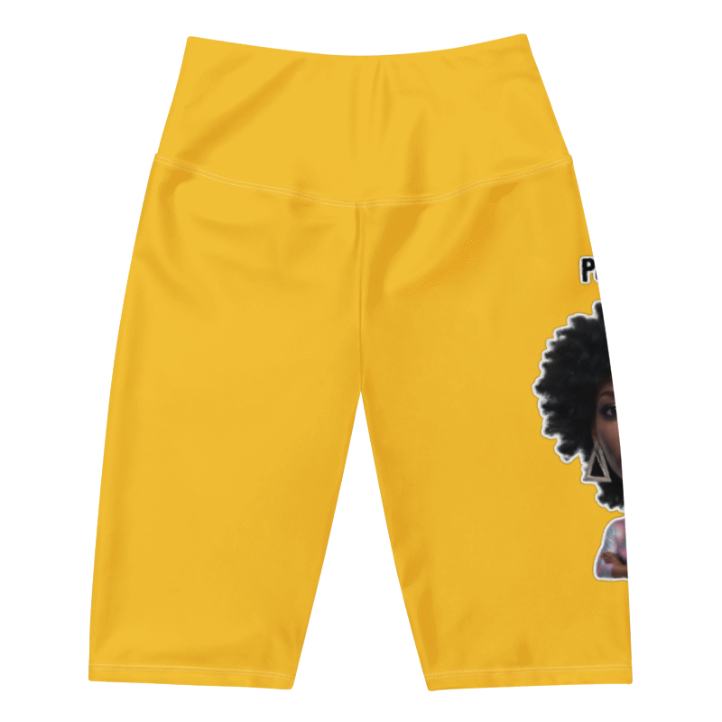 Penny G. Women's Yellow Biker Shorts Classic