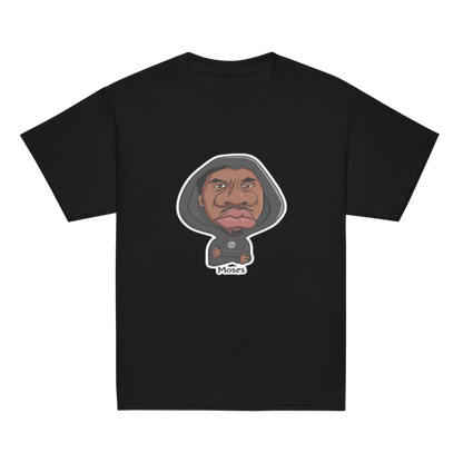 Moses Black Tee for Boys By Nickel G.