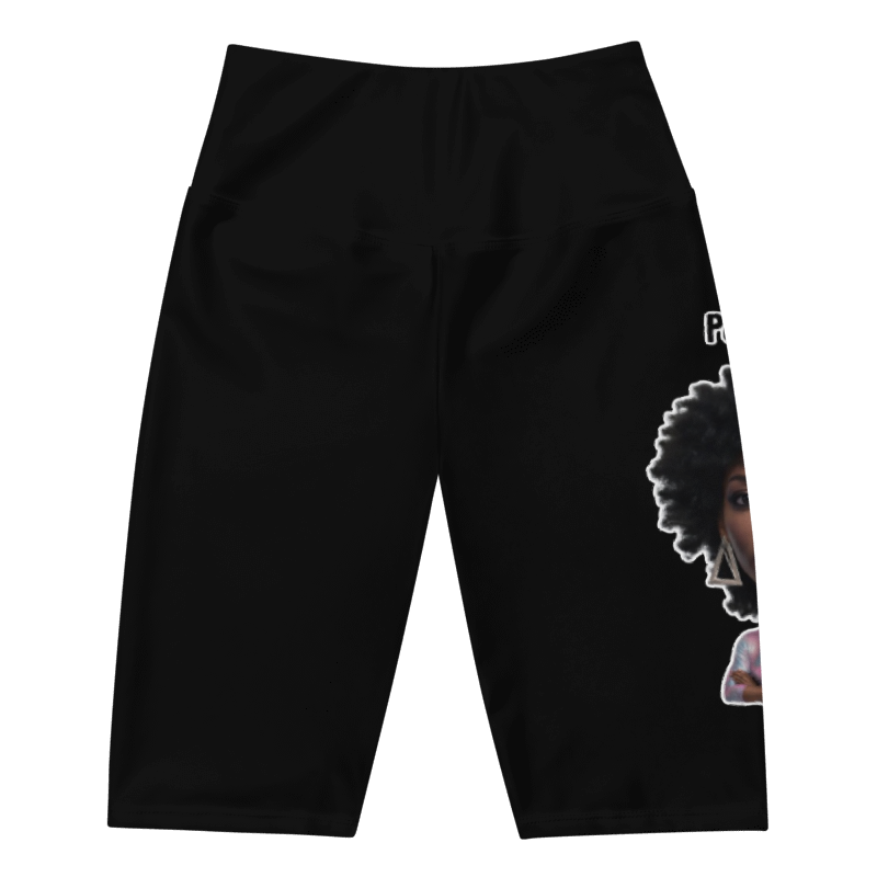 Penny G. Women's Black Biker Shorts Classic