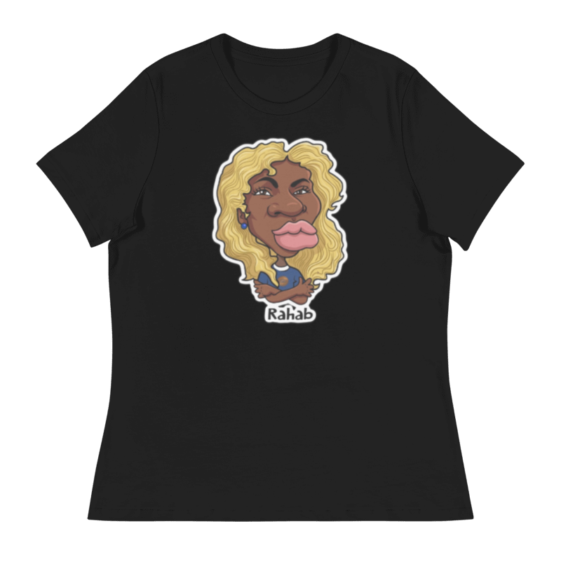 Rahab Black Tee for Women By Penny G.
