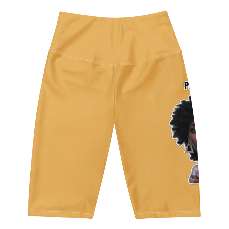 Penny G. Women's Gold Biker Shorts Classic