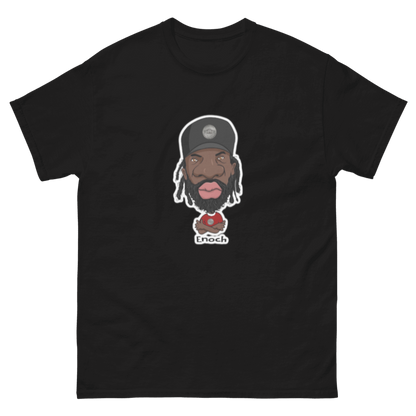 Enoch Black Tee for Men By Nickel G.