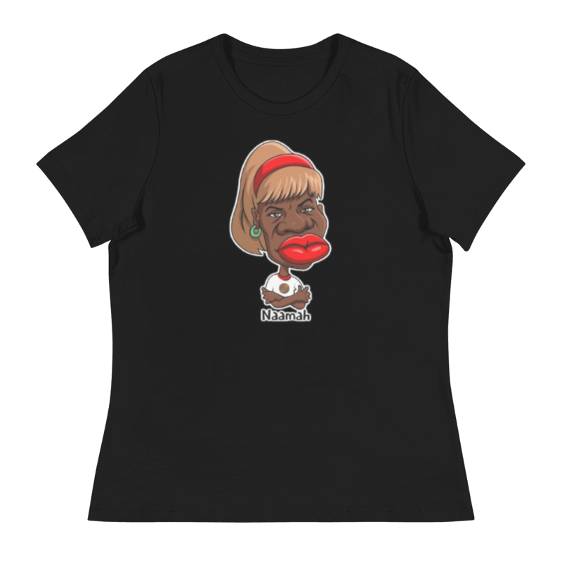 Naamah Black Tee for Women By Penny G.