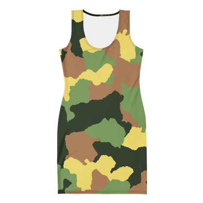 Women's Camouflage Graphic Summer Dress