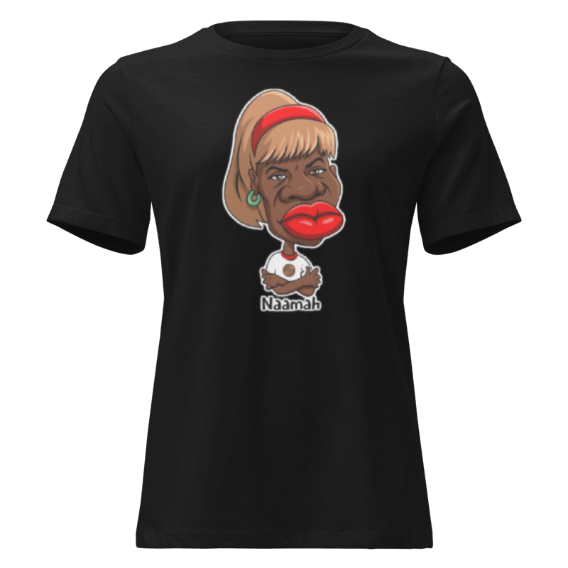 Naamah Black Tee for Women By Penny G.