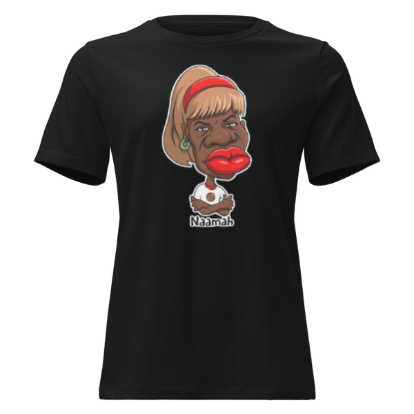 Naamah Black Tee for Women By Penny G.