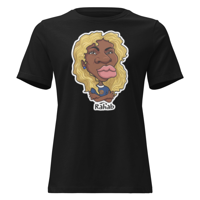 Rahab Black Tee for Women By Penny G.