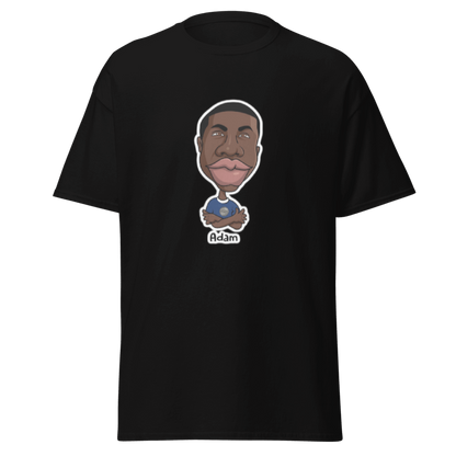 Adam Black Tee for Men By Nickel G.