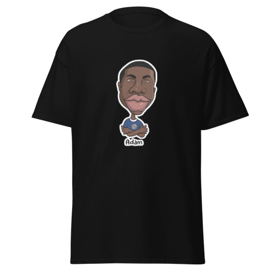 Adam Black Tee for Men By Nickel G.