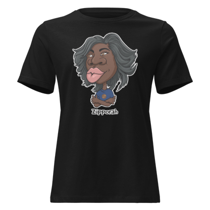 Zipporah Black Tee for Women By Penny G.