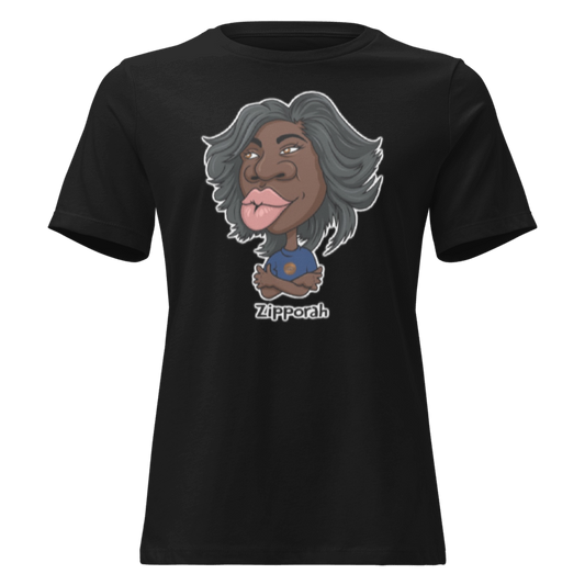 Zipporah Black Tee for Women By Penny G.