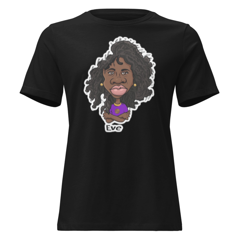 Eve Black Tee for Women By Penny G.