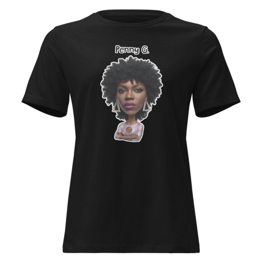 Black Tee for Women By Penny G.