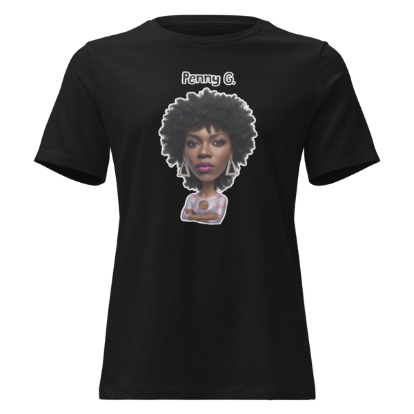 Black Tee for Women By Penny G.
