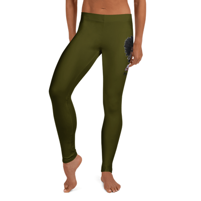 Penny G. Karaka (Olive Green) Leggings