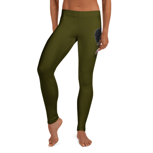 Penny G. Karaka (Olive Green) Leggings