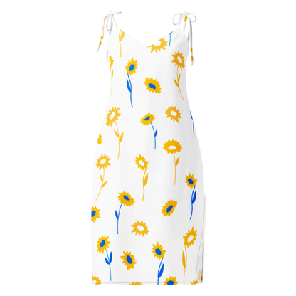 Women's Sunflowers Graphic Summer Dress By Penny G.
