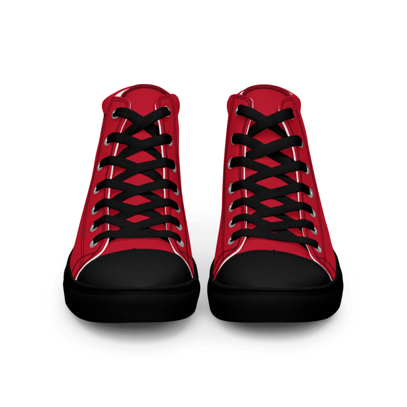 601 Local Red Men's High Top Sneakers From Nickel G.