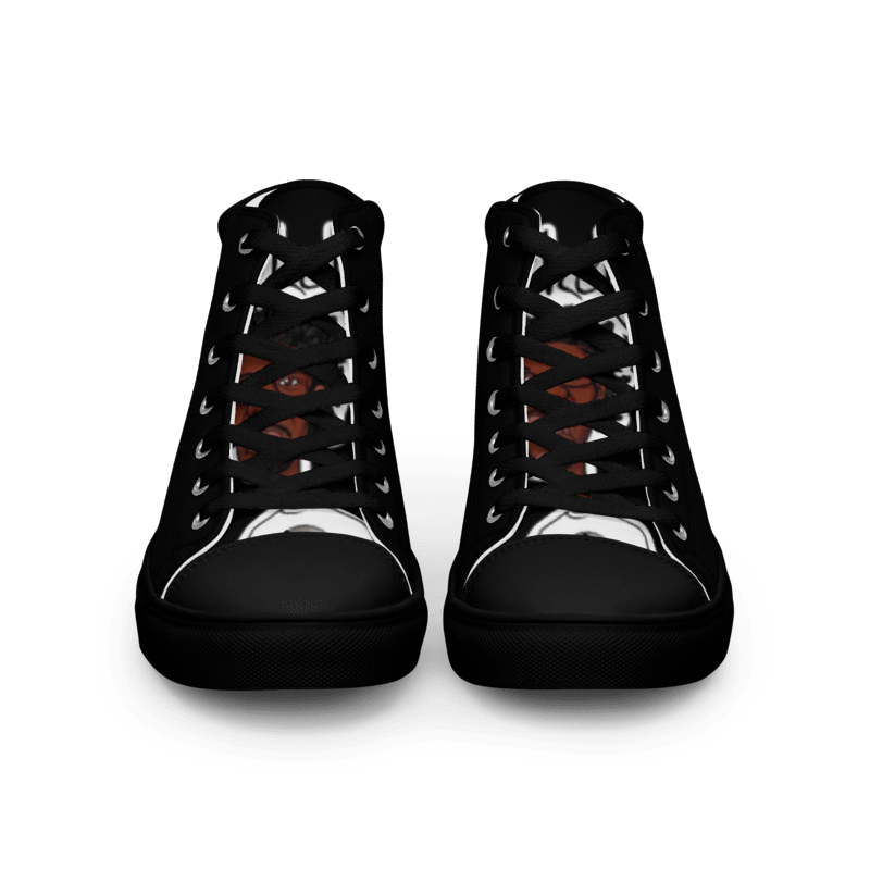Nickel G. Men's All Black High Top Sneakers