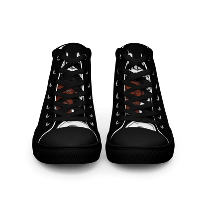 Nickel G. Men's All Black High Top Sneakers