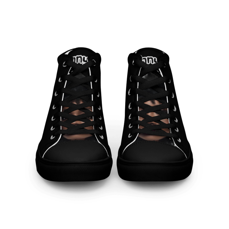 Penny G. Women's All Black High Top Sneakers