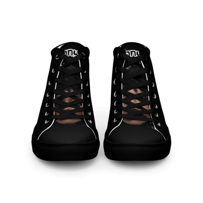 Penny G. Women's All Black High Top Sneakers