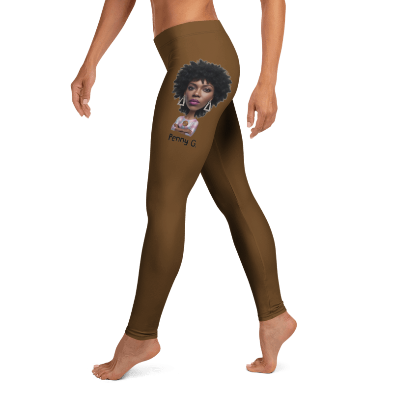 Penny G. Brown Leggings