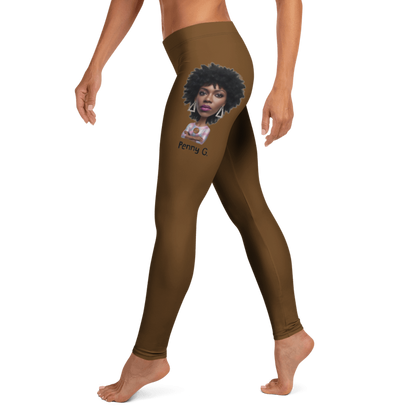 Penny G. Brown Leggings