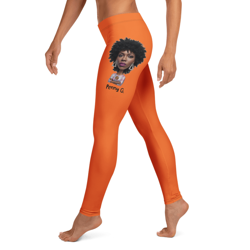 Penny G. Orange Leggings