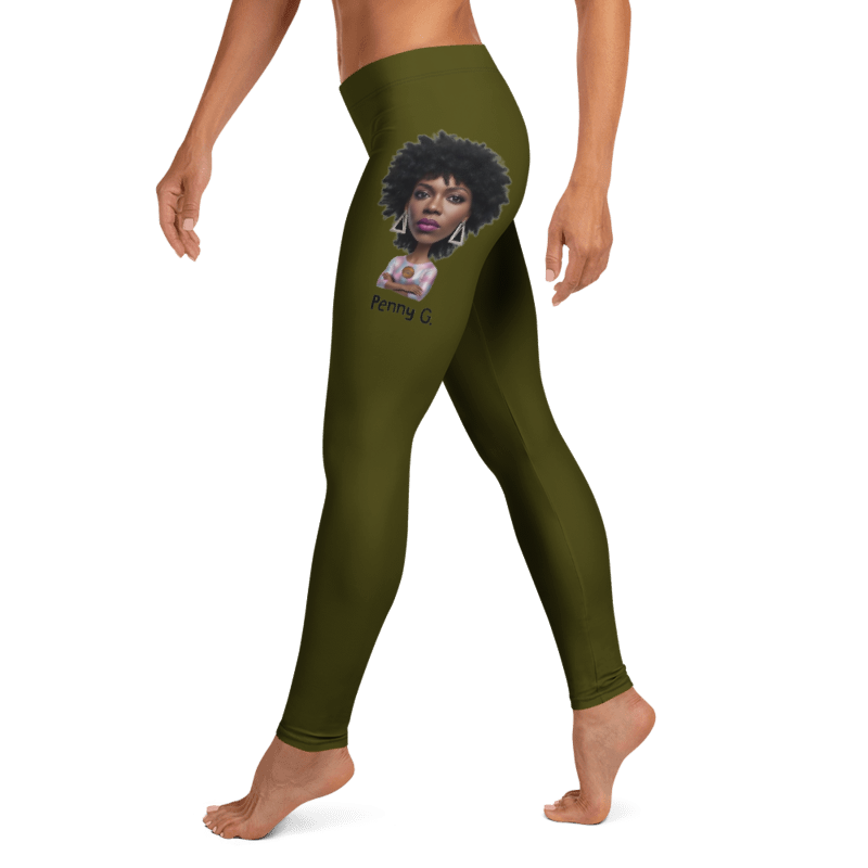 Penny G. Karaka (Olive Green) Leggings