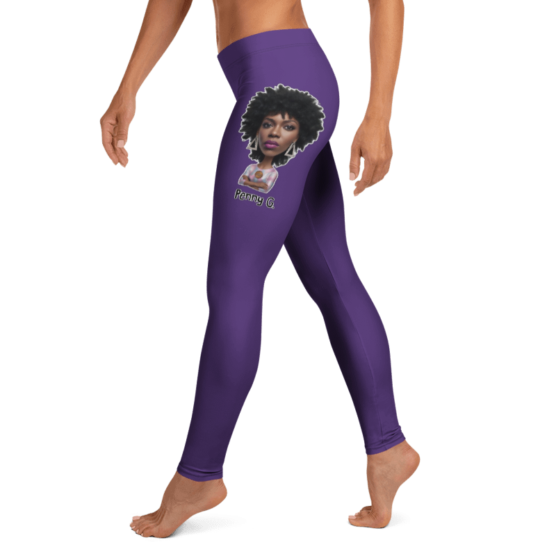 Penny G. Purple Leggings
