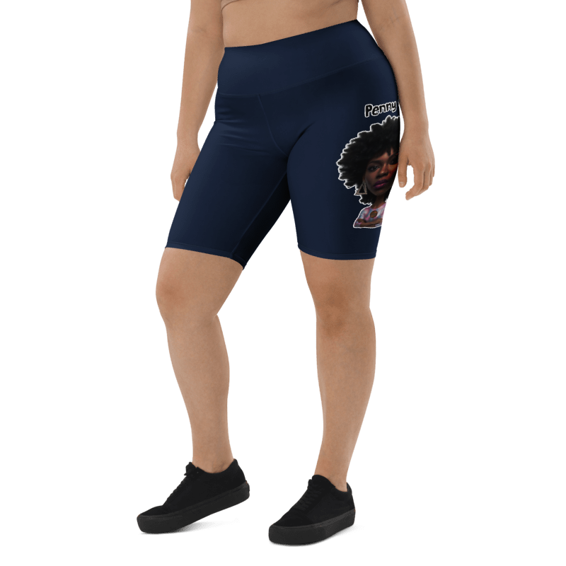 Penny G. Women's Navy Biker Shorts Classic