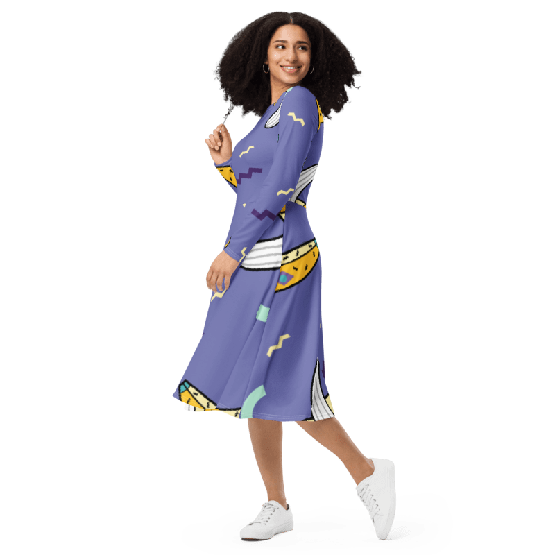 Women's Banana Split Graphic Summer Dress