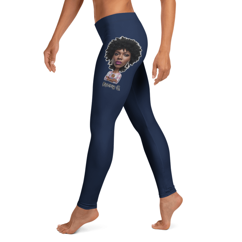 Penny G. Navy Leggings