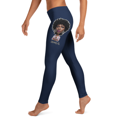 Penny G. Navy Leggings