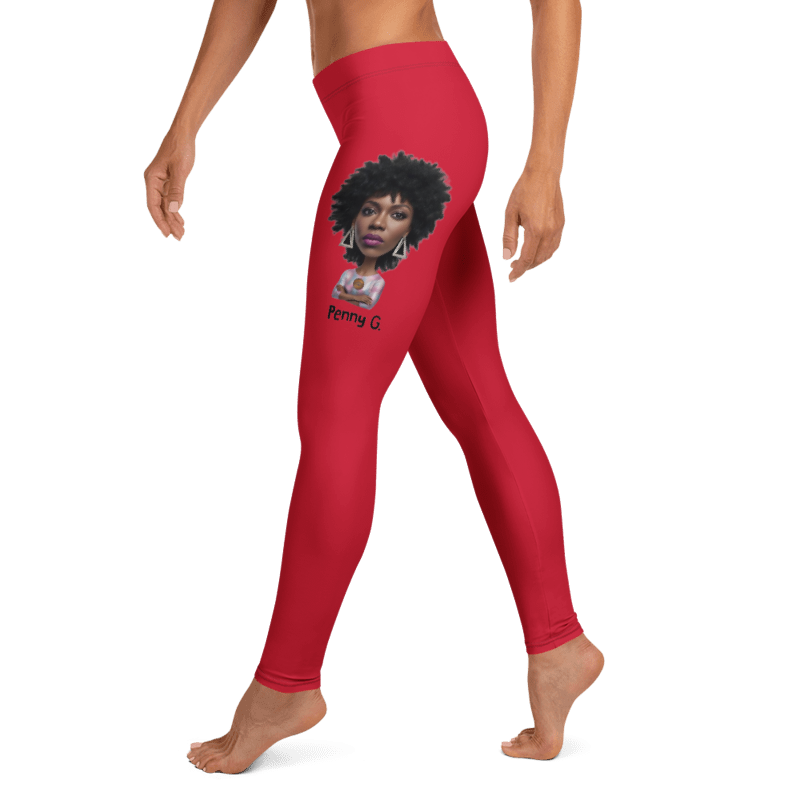 Penny G. Red Leggings