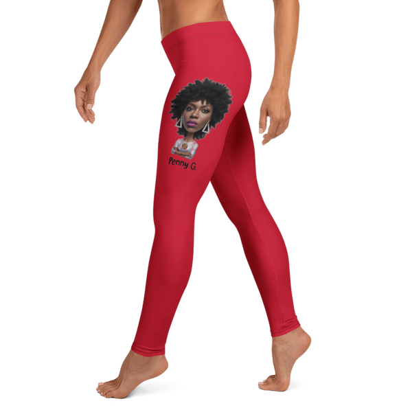 Penny G. Red Leggings