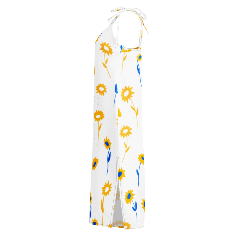 Women's Sunflowers Graphic Summer Dress By Penny G.