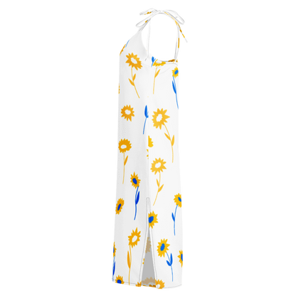 Women's Sunflowers Graphic Summer Dress By Penny G.