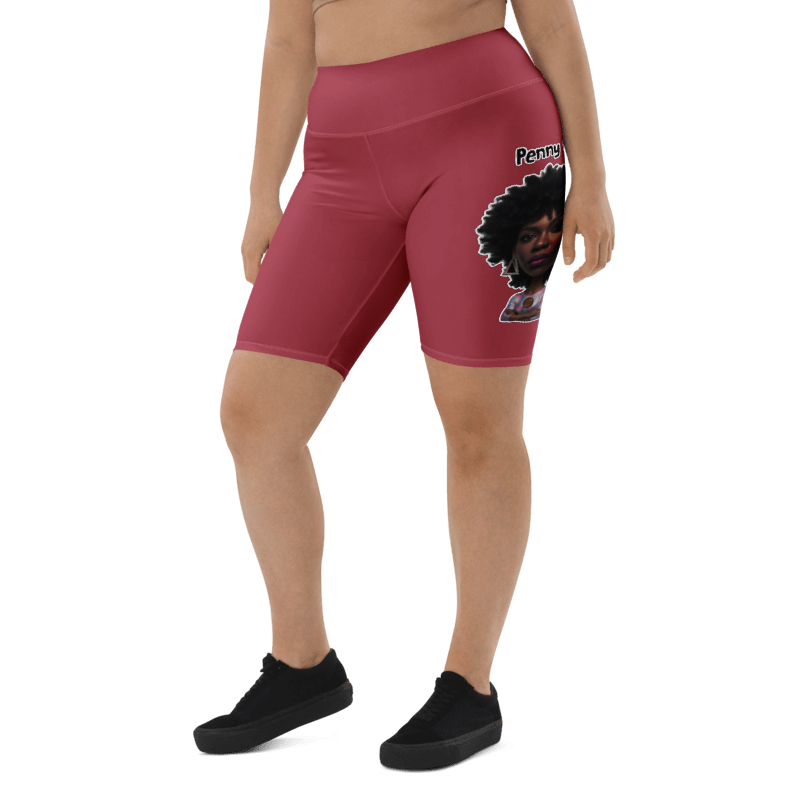 Penny G. Women's Hot Pink Biker Shorts Classic