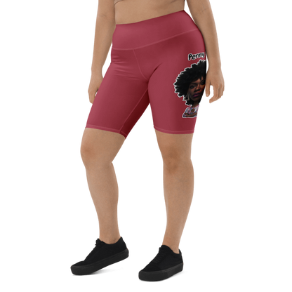Penny G. Women's Hot Pink Biker Shorts Classic